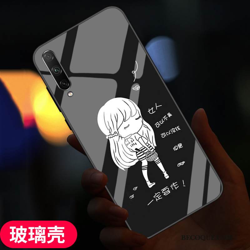 Kuori Samsung Galaxy A90 5g Silikoni Lasi Muokata, Kotelo Samsung Galaxy A90 5g Tila Peili Sininen