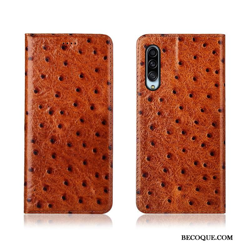 Kuori Samsung Galaxy A90 5g Suojaus Puhelimen Kuoret Uusi, Kotelo Samsung Galaxy A90 5g Nahka Murtumaton Punainen