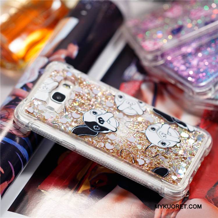 Kuori Samsung Galaxy J3 2015 Pehmeä Neste Juoksuhiekka Murtumaton, Kotelo Samsung Galaxy J3 2015 Väriset Puhelimen Kuoret