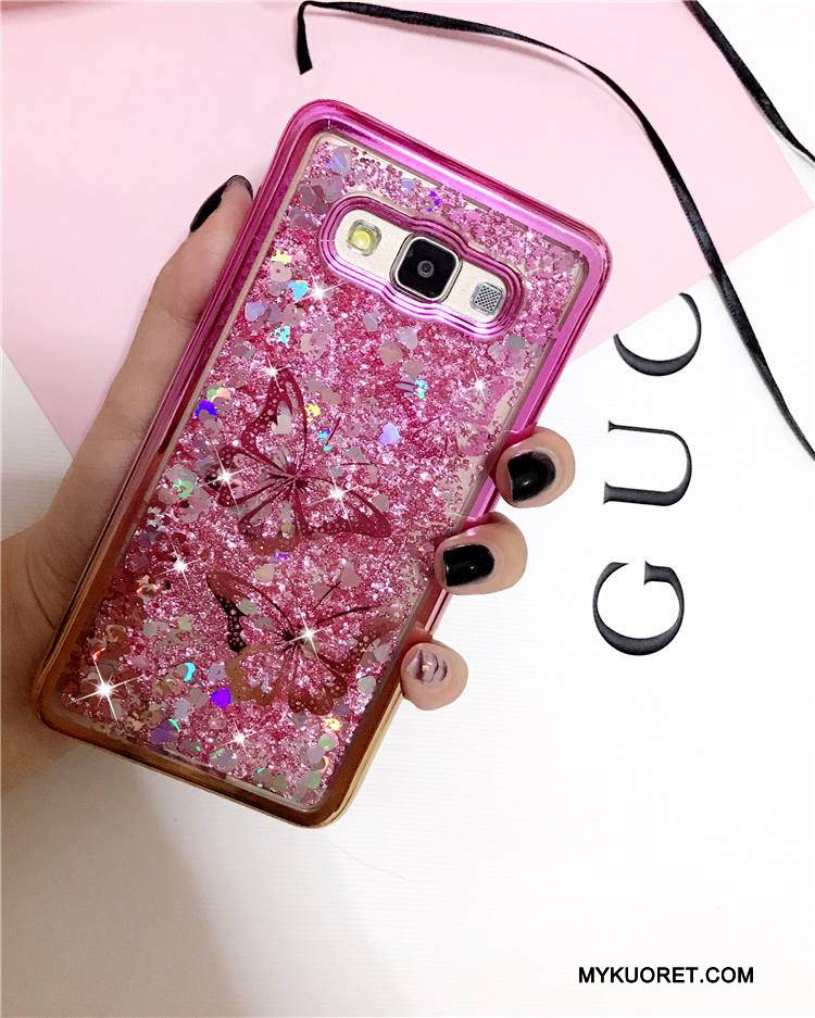 Kuori Samsung Galaxy J3 2015 Pehmeä Neste Pinnoitus Puhelimen Kuoret, Kotelo Samsung Galaxy J3 2015 Laukut Juoksuhiekka Tuuli