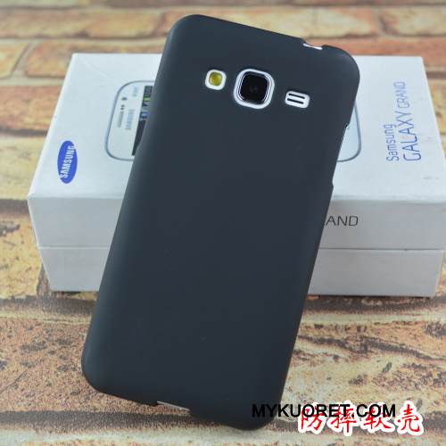 Kuori Samsung Galaxy J3 2016 Pehmeä Neste Murtumaton Violetti, Kotelo Samsung Galaxy J3 2016 Suojaus Puhelimen Kuoret