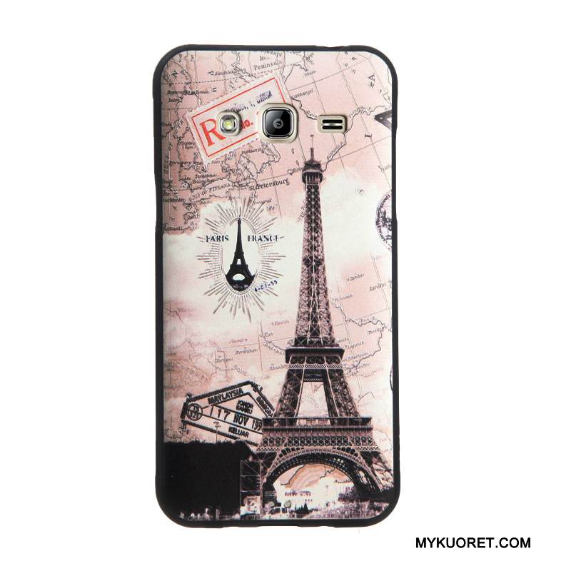 Kuori Samsung Galaxy J3 2016 Pehmeä Neste Puhelimen Kuoret Harmaa, Kotelo Samsung Galaxy J3 2016 Laukut