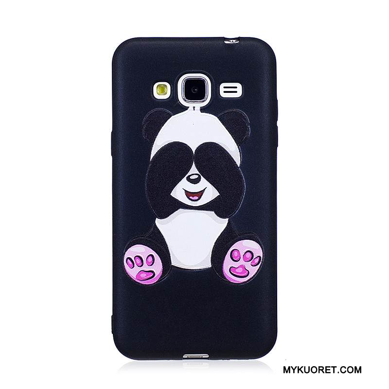 Kuori Samsung Galaxy J3 2016 Pehmeä Neste Sininen Trendi, Kotelo Samsung Galaxy J3 2016 Maalaus Puhelimen Kuoret