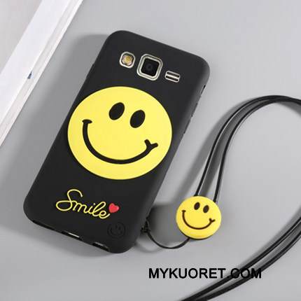 Kuori Samsung Galaxy J3 2016 Sarjakuva Ripustettavat Koristeet Puhelimen Kuoret, Kotelo Samsung Galaxy J3 2016 Pehmeä Neste Jauhe