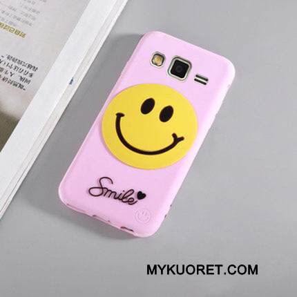 Kuori Samsung Galaxy J3 2016 Sarjakuva Ripustettavat Koristeet Puhelimen Kuoret, Kotelo Samsung Galaxy J3 2016 Pehmeä Neste Jauhe