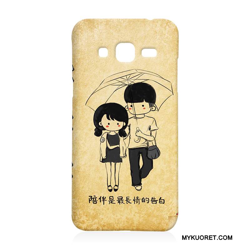 Kuori Samsung Galaxy J3 2016 Silikoni Kova Trendi, Kotelo Samsung Galaxy J3 2016 Pehmeä Neste Puhelimen Kuoret Ohut