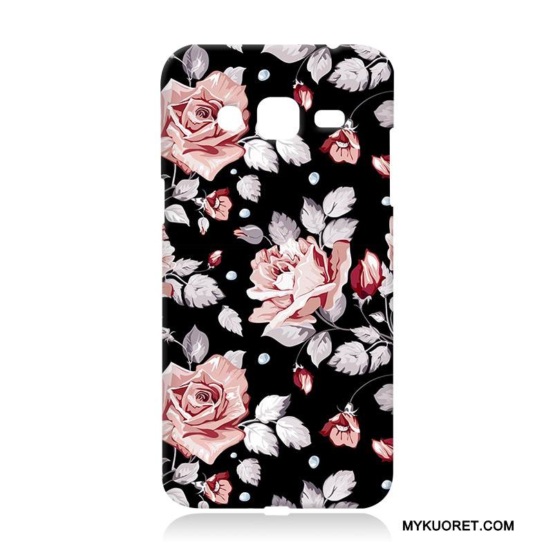 Kuori Samsung Galaxy J3 2016 Silikoni Kova Trendi, Kotelo Samsung Galaxy J3 2016 Pehmeä Neste Puhelimen Kuoret Ohut