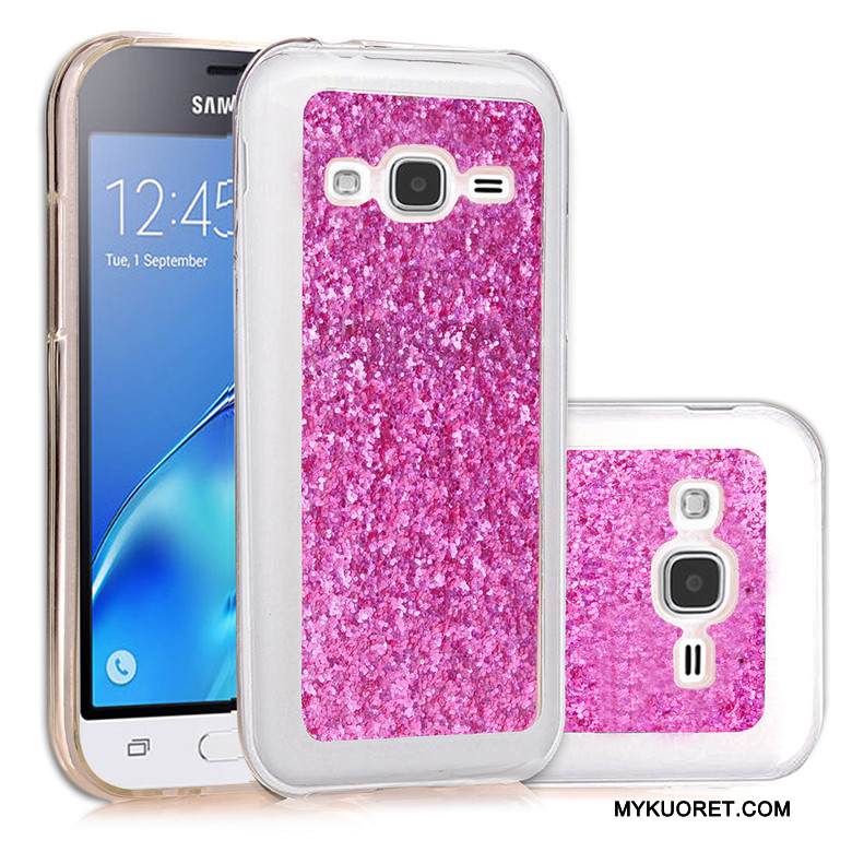 Kuori Samsung Galaxy J3 2016 Silikoni Punainen Puhelimen Kuoret, Kotelo Samsung Galaxy J3 2016 Laukut Jauhe Murtumaton