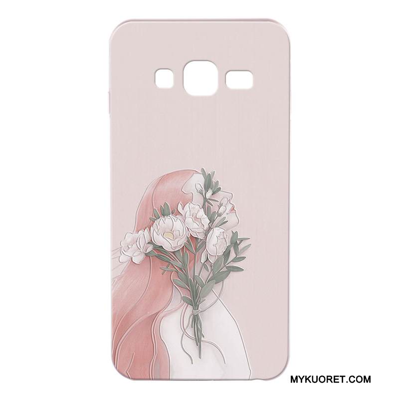 Kuori Samsung Galaxy J3 2016 Suojaus Murtumaton Puhelimen Kuoret, Kotelo Samsung Galaxy J3 2016 Silikoni Valkoinen Uusi