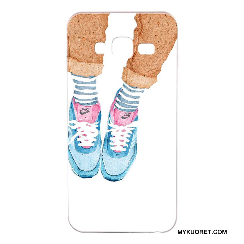 Kuori Samsung Galaxy J3 2016 Suojaus Murtumaton Puhelimen Kuoret, Kotelo Samsung Galaxy J3 2016 Silikoni Valkoinen Uusi