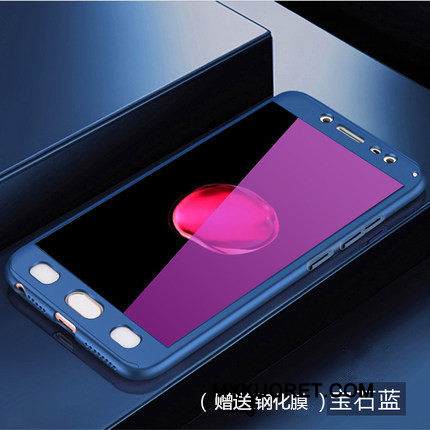 Kuori Samsung Galaxy J3 2016 Suojaus Ohut Sininen, Kotelo Samsung Galaxy J3 2016 Kova Pesty Suede