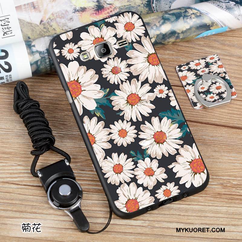 Kuori Samsung Galaxy J3 2016 Suojaus Puhelimen Kuoret Eurooppa, Kotelo Samsung Galaxy J3 2016 Pehmeä Neste Musta Muokata