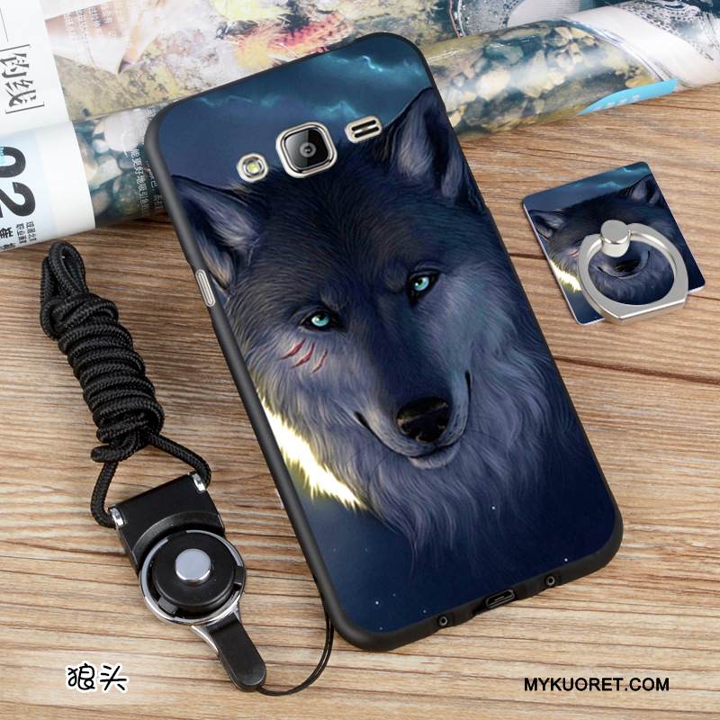 Kuori Samsung Galaxy J3 2016 Suojaus Puhelimen Kuoret Eurooppa, Kotelo Samsung Galaxy J3 2016 Pehmeä Neste Musta Muokata