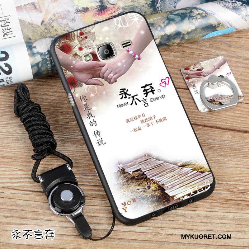 Kuori Samsung Galaxy J3 2016 Suojaus Puhelimen Kuoret Eurooppa, Kotelo Samsung Galaxy J3 2016 Pehmeä Neste Musta Muokata