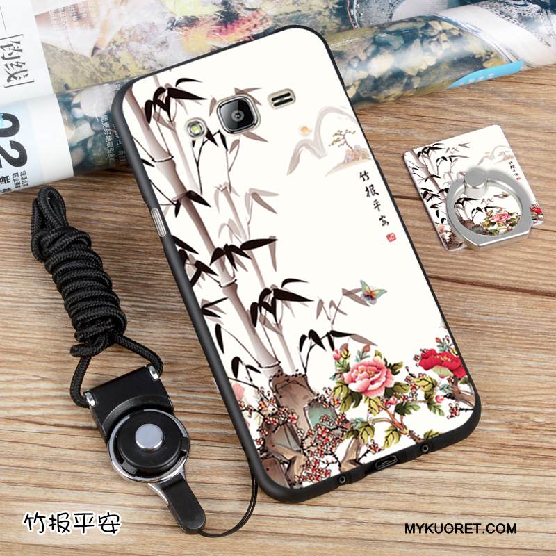 Kuori Samsung Galaxy J3 2016 Suojaus Puhelimen Kuoret Eurooppa, Kotelo Samsung Galaxy J3 2016 Pehmeä Neste Musta Muokata