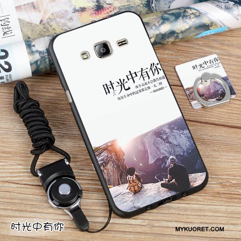 Kuori Samsung Galaxy J3 2016 Suojaus Puhelimen Kuoret Eurooppa, Kotelo Samsung Galaxy J3 2016 Pehmeä Neste Musta Muokata