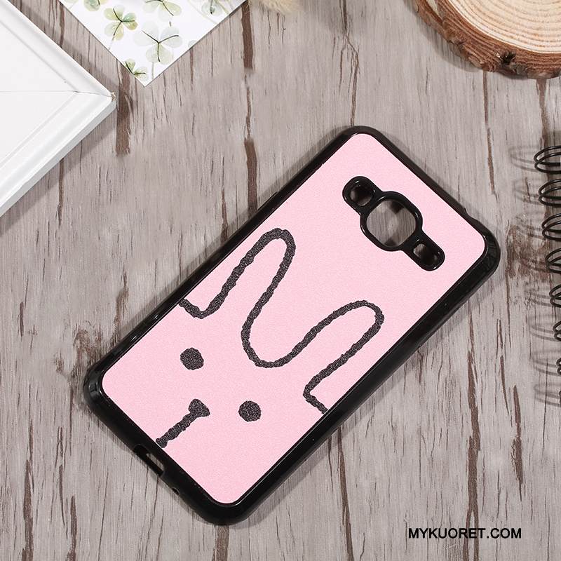 Kuori Samsung Galaxy J3 2016 Suojaus Ripustettavat Koristeet Puhelimen Kuoret, Kotelo Samsung Galaxy J3 2016 Pehmeä Neste Murtumaton Jauhe