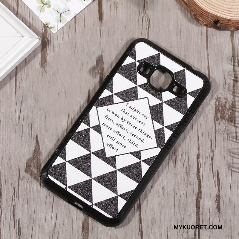 Kuori Samsung Galaxy J3 2016 Suojaus Ripustettavat Koristeet Puhelimen Kuoret, Kotelo Samsung Galaxy J3 2016 Pehmeä Neste Murtumaton Jauhe