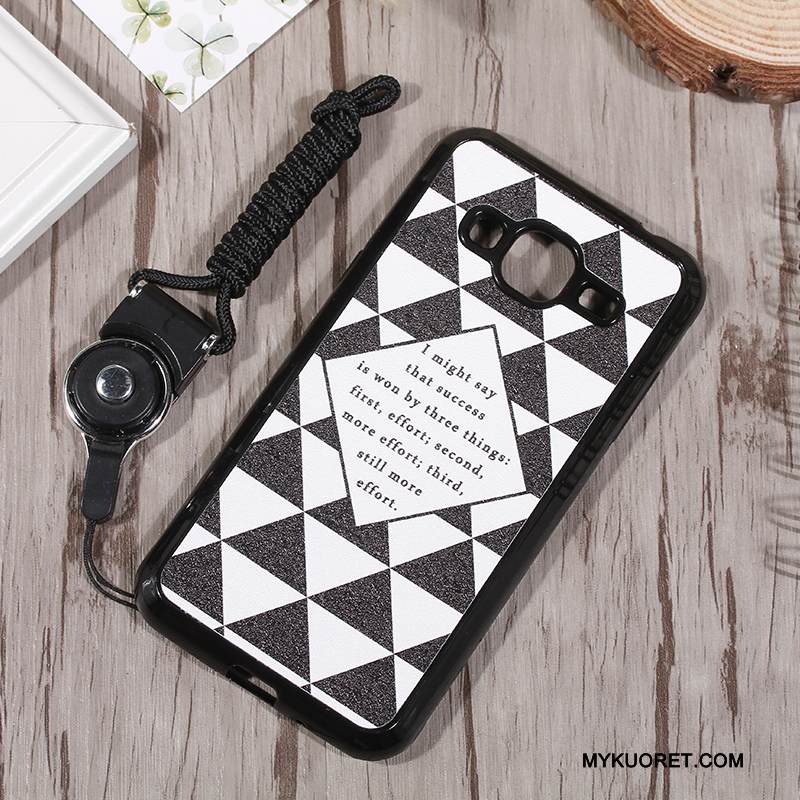 Kuori Samsung Galaxy J3 2016 Suojaus Ripustettavat Koristeet Puhelimen Kuoret, Kotelo Samsung Galaxy J3 2016 Pehmeä Neste Murtumaton Jauhe