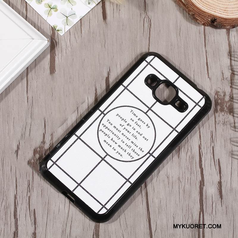 Kuori Samsung Galaxy J3 2016 Suojaus Ripustettavat Koristeet Puhelimen Kuoret, Kotelo Samsung Galaxy J3 2016 Pehmeä Neste Murtumaton Jauhe