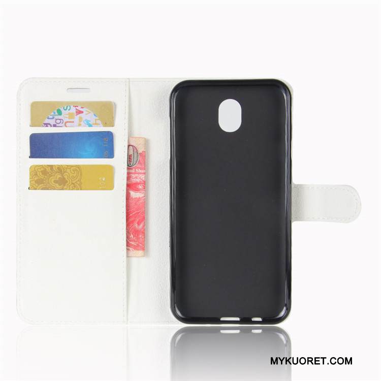 Kuori Samsung Galaxy J3 2017 Kuoret Eurooppa Kortti, Kotelo Samsung Galaxy J3 2017 Suojaus Punainen