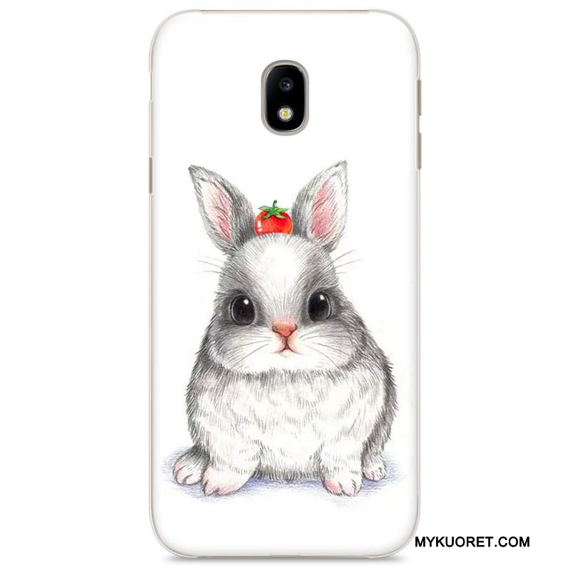 Kuori Samsung Galaxy J3 2017 Luova Valkoinen Kova, Kotelo Samsung Galaxy J3 2017 Suojaus Puhelimen Kuoret Murtumaton