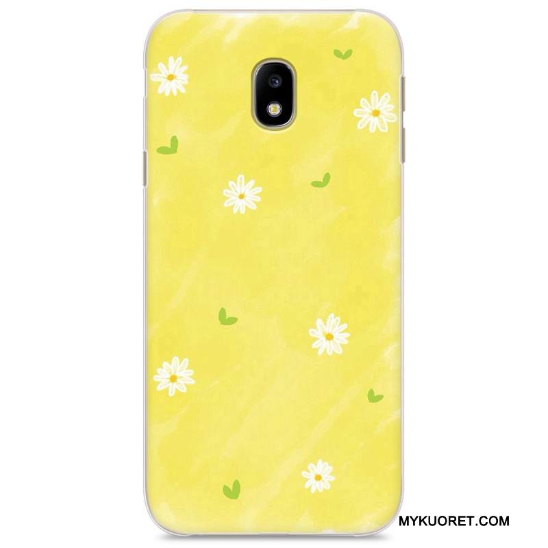 Kuori Samsung Galaxy J3 2017 Luova Valkoinen Kova, Kotelo Samsung Galaxy J3 2017 Suojaus Puhelimen Kuoret Murtumaton