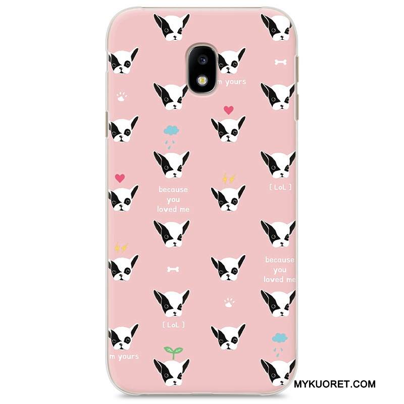 Kuori Samsung Galaxy J3 2017 Sarjakuva Murtumaton Kova, Kotelo Samsung Galaxy J3 2017 Maalaus Jauhe Puhelimen Kuoret