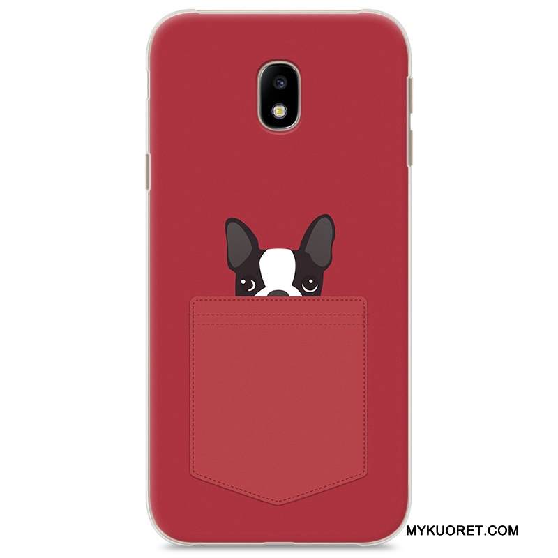 Kuori Samsung Galaxy J3 2017 Sarjakuva Murtumaton Kova, Kotelo Samsung Galaxy J3 2017 Maalaus Jauhe Puhelimen Kuoret