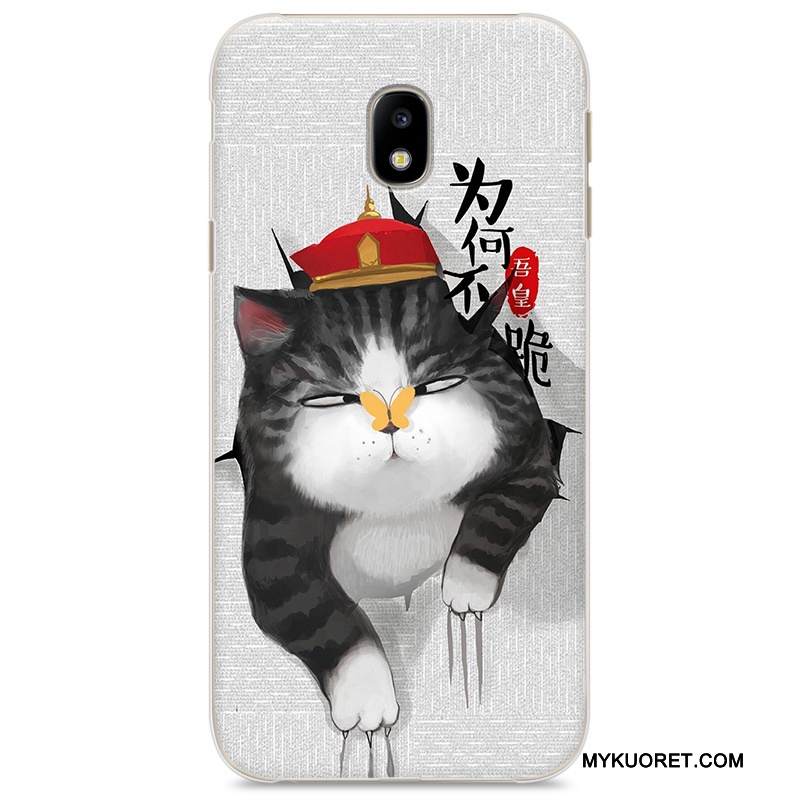 Kuori Samsung Galaxy J3 2017 Sarjakuva Murtumaton Kova, Kotelo Samsung Galaxy J3 2017 Maalaus Jauhe Puhelimen Kuoret