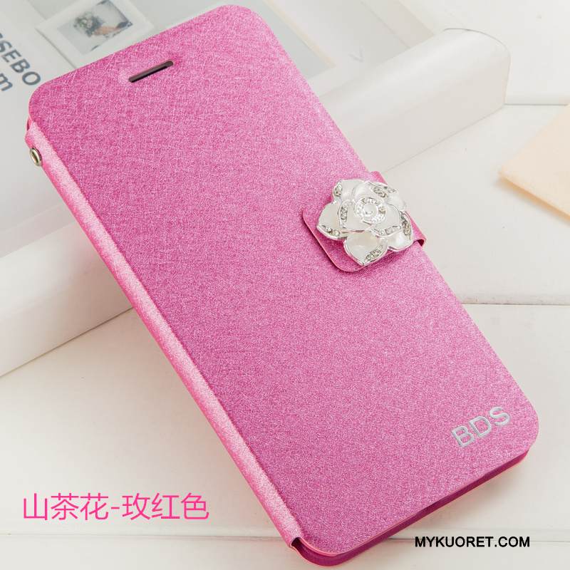 Kuori Samsung Galaxy J3 2017 Strassi Ripustettavat Koristeet Punainen, Kotelo Samsung Galaxy J3 2017 Kuoret Murtumaton Puhelimen Kuoret