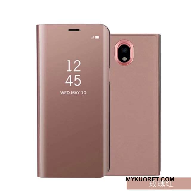 Kuori Samsung Galaxy J3 2017 Suojaus Kulta Sininen, Kotelo Samsung Galaxy J3 2017 Kuoret Peili Murtumaton