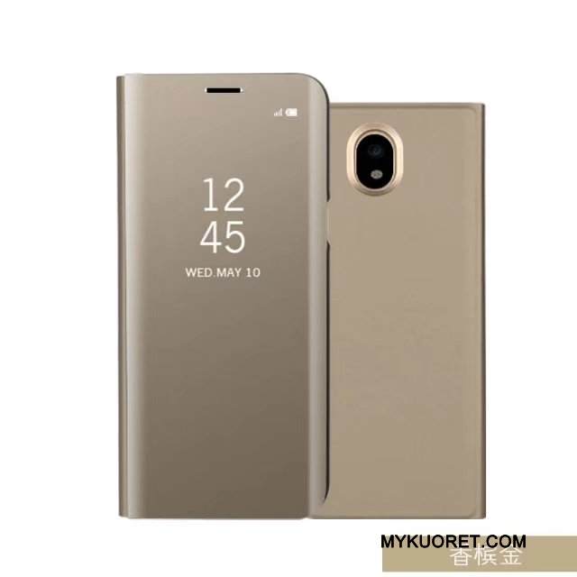 Kuori Samsung Galaxy J3 2017 Suojaus Kulta Sininen, Kotelo Samsung Galaxy J3 2017 Kuoret Peili Murtumaton