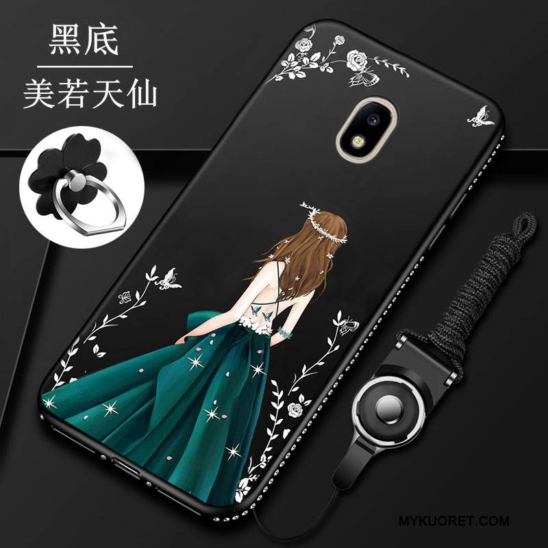 Kuori Samsung Galaxy J3 2017 Suojaus Murtumaton Punainen, Kotelo Samsung Galaxy J3 2017 Pehmeä Neste Puhelimen Kuoret