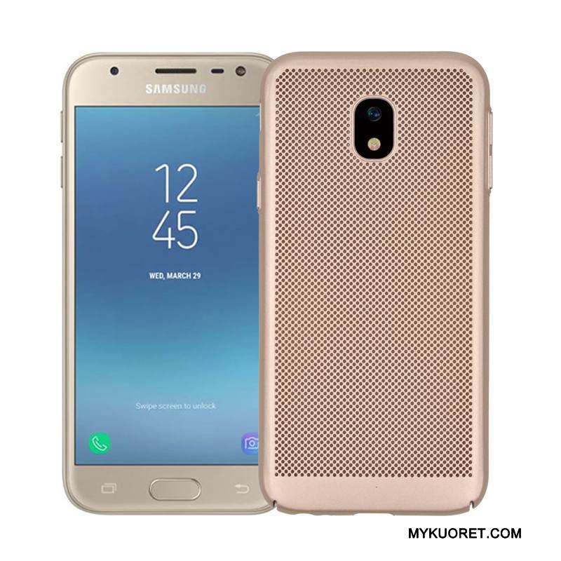 Kuori Samsung Galaxy J3 2017 Suojaus Ohut Hengittävä, Kotelo Samsung Galaxy J3 2017 Jauhe Säteilevä