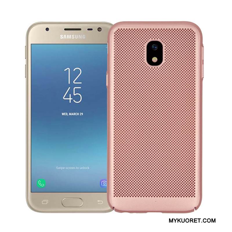Kuori Samsung Galaxy J3 2017 Suojaus Ohut Hengittävä, Kotelo Samsung Galaxy J3 2017 Jauhe Säteilevä