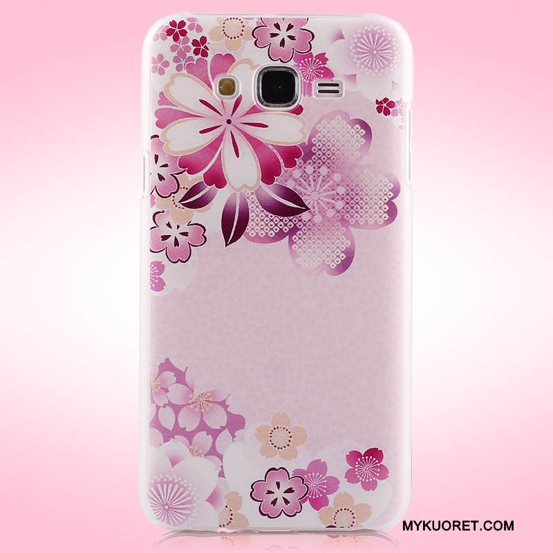 Kuori Samsung Galaxy J5 2015 Maalaus Kova Puhelimen Kuoret, Kotelo Samsung Galaxy J5 2015 Monivärinen