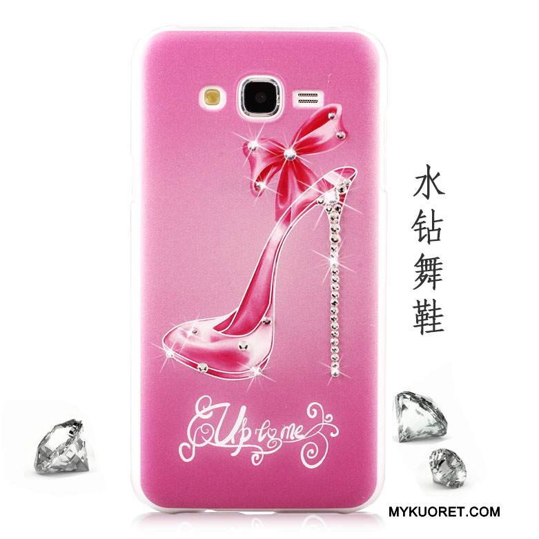 Kuori Samsung Galaxy J5 2015 Maalaus Kova Puhelimen Kuoret, Kotelo Samsung Galaxy J5 2015 Suojaus Vihreä