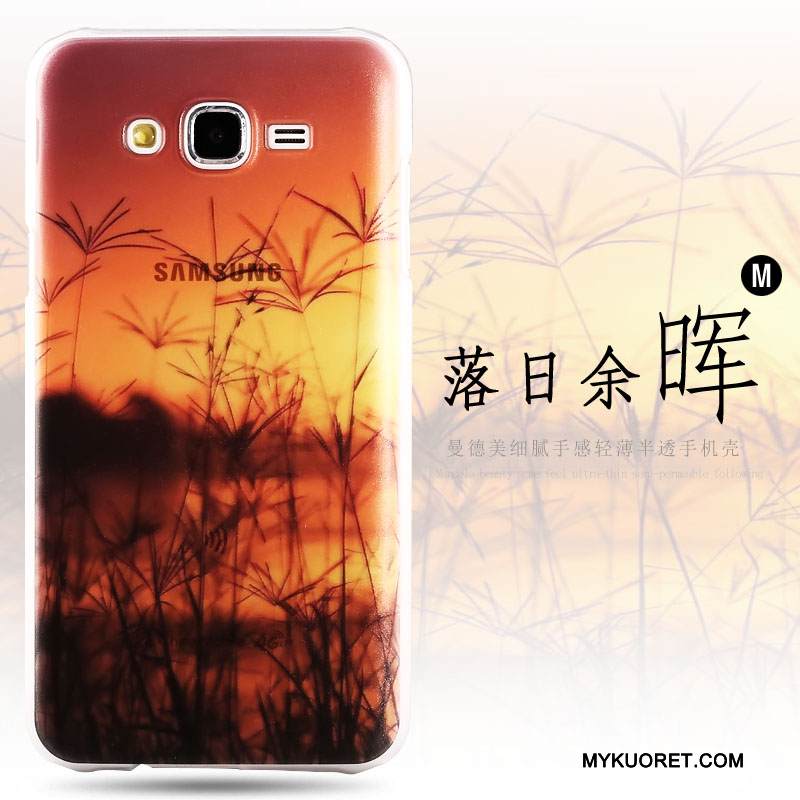 Kuori Samsung Galaxy J5 2015 Monivärinen Puhelimen Kuoret Kova, Kotelo Samsung Galaxy J5 2015 Maalaus Takakansi