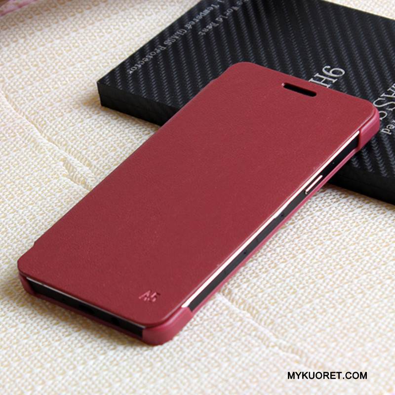 Kuori Samsung Galaxy J5 2015 Nahka Puhelimen Kuoret Murtumaton, Kotelo Samsung Galaxy J5 2015 Suojaus Jauhe Trendi