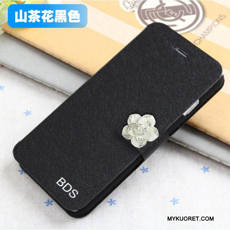 Kuori Samsung Galaxy J5 2015 Nahka Puhelimen Kuoret Punainen, Kotelo Samsung Galaxy J5 2015 Kuoret