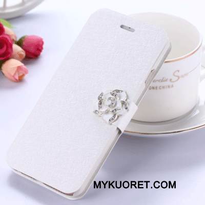 Kuori Samsung Galaxy J5 2015 Nahka Trendi Puhelimen Kuoret, Kotelo Samsung Galaxy J5 2015 Suojaus Punainen