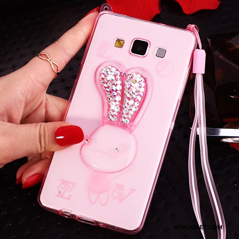 Kuori Samsung Galaxy J5 2015 Sarjakuva Violetti Puhelimen Kuoret, Kotelo Samsung Galaxy J5 2015 Pehmeä Neste