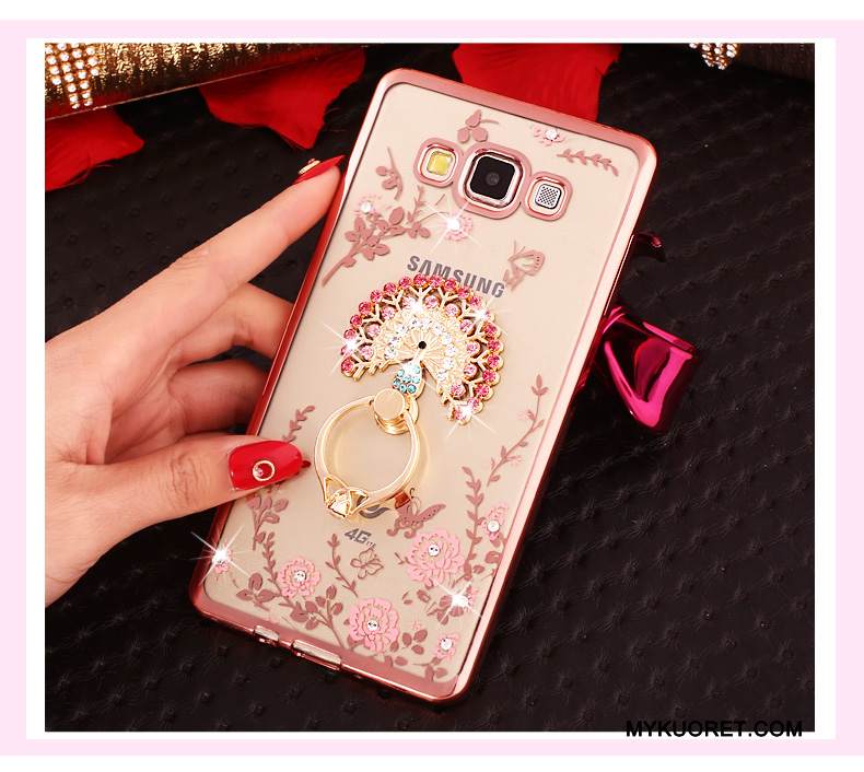 Kuori Samsung Galaxy J5 2015 Silikoni Murtumaton Jauhe, Kotelo Samsung Galaxy J5 2015 Suojaus Puhelimen Kuoret