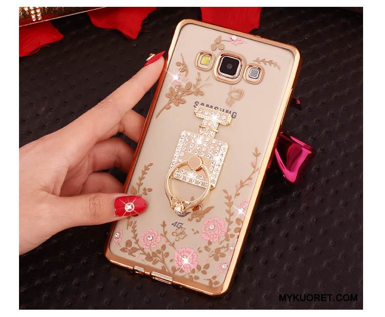 Kuori Samsung Galaxy J5 2015 Silikoni Murtumaton Jauhe, Kotelo Samsung Galaxy J5 2015 Suojaus Puhelimen Kuoret