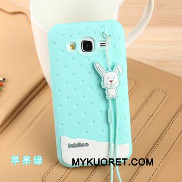 Kuori Samsung Galaxy J5 2015 Silikoni Takakansi Ohut, Kotelo Samsung Galaxy J5 2015 Pehmeä Neste Vaaleansininen