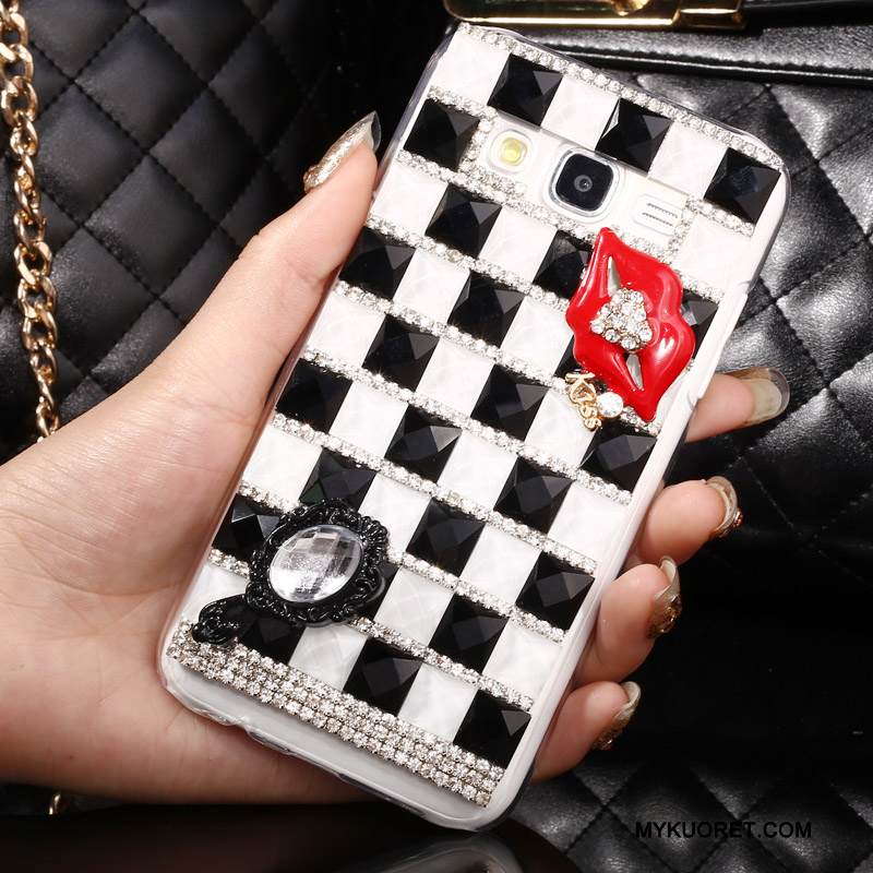 Kuori Samsung Galaxy J5 2015 Suojaus Trendi Läpinäkyvä, Kotelo Samsung Galaxy J5 2015 Monivärinen Puhelimen Kuoret