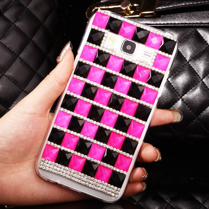 Kuori Samsung Galaxy J5 2015 Suojaus Trendi Läpinäkyvä, Kotelo Samsung Galaxy J5 2015 Monivärinen Puhelimen Kuoret