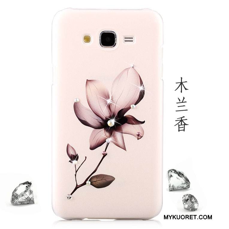 Kuori Samsung Galaxy J5 2015 Suojaus Trendi Punainen, Kotelo Samsung Galaxy J5 2015 Maalaus Puhelimen Kuoret Murtumaton