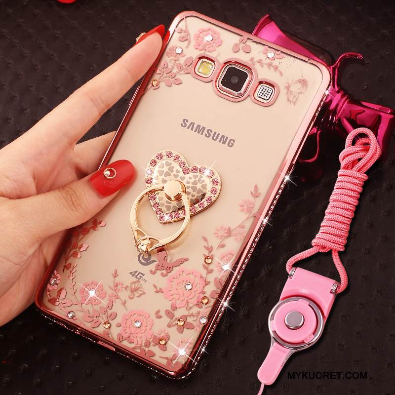 Kuori Samsung Galaxy J5 2016 Laukut Puhelimen Kuoret Jauhe, Kotelo Samsung Galaxy J5 2016 Rhinestone Inlay